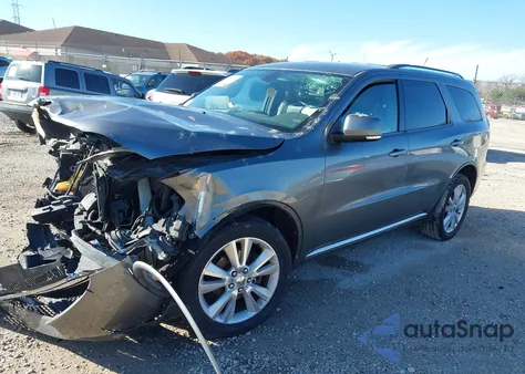 2012 Dodge Durango Crew z USA, uszkodzony, nr VIN 1C4RDJDG5CC108366